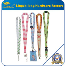 Free Design Logo Polyester benutzerdefinierte Lanyards